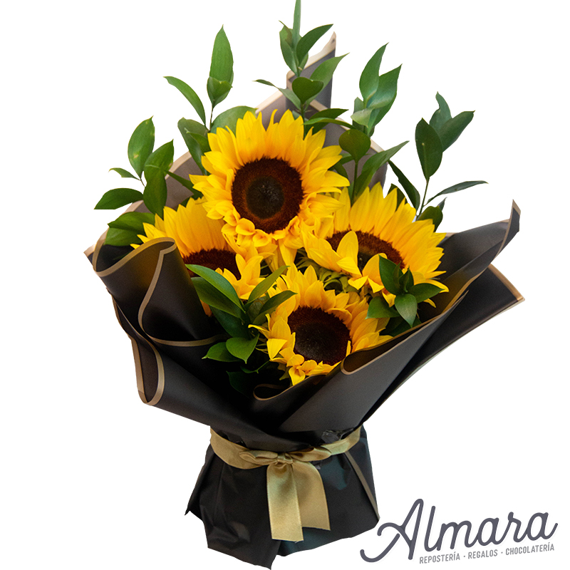 Bouquet de girasoles