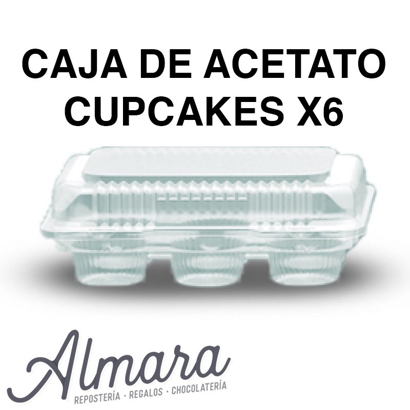 Caja Acetato Sencilla x 6 0